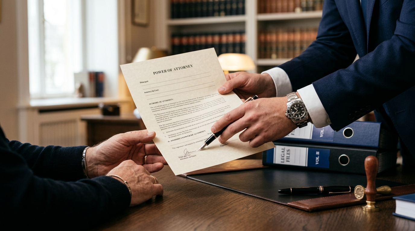 Contratos y poderes